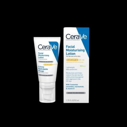 Cerave crème hydratante visage SPF50 peaux normales à sèches 52ml
