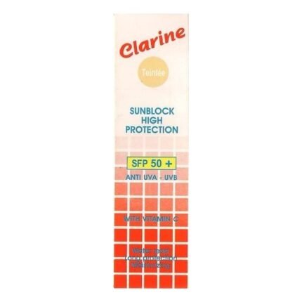 CLARINE TEINTÉE ECRAN SOLAIRE IP 50+ A LA VITAMINE C