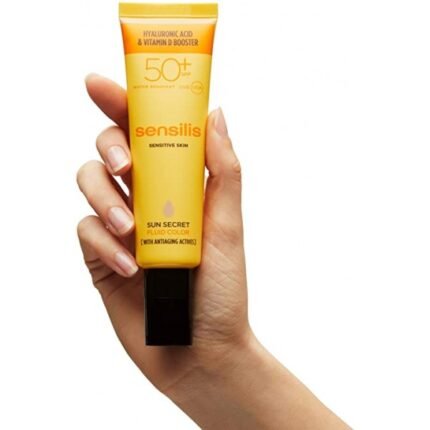 SENSILIS Soin pour le visage anti-âge fluide teinté SPF50+