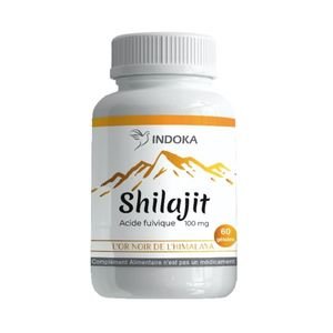 INDOKA Shilajit Acide Fulvique 100mg 60 Gélules
