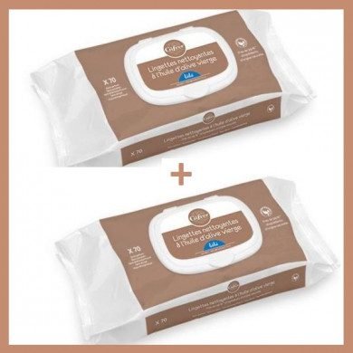Dodie Lingettes nettoyantes derme-apaisantes – (x70)
