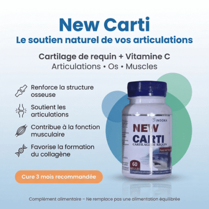 INDOKA Cartilage de Requin New Carti 60 Gelules