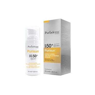 PURIADERM PURISUN CREME SOLAIRE INVISIBLE SPF50+ 50 ML